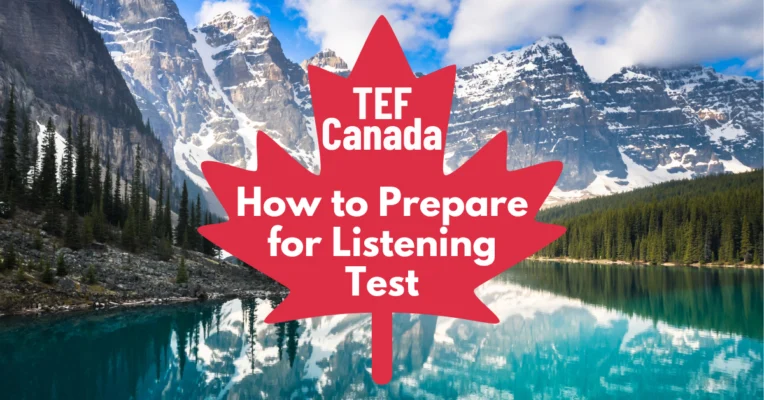 TEF Listening Exam Test Preparation