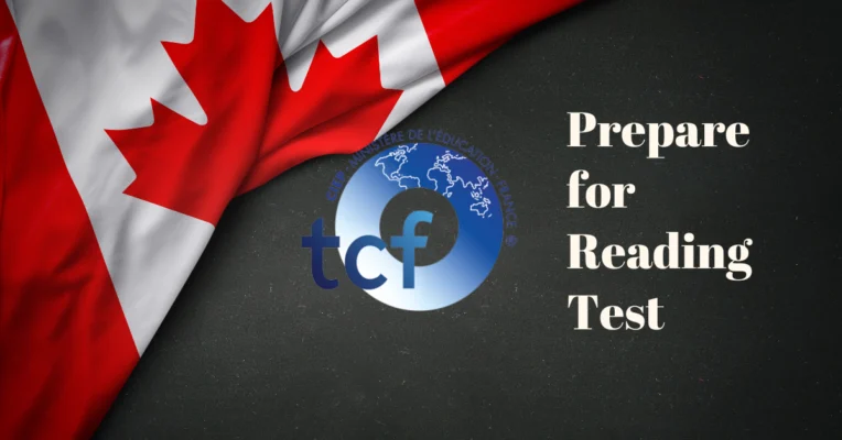 TCF Canada Reading Test