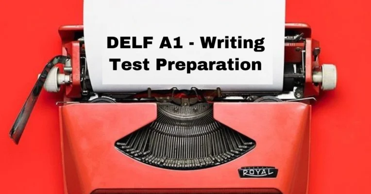 DELF A1 Writing Test