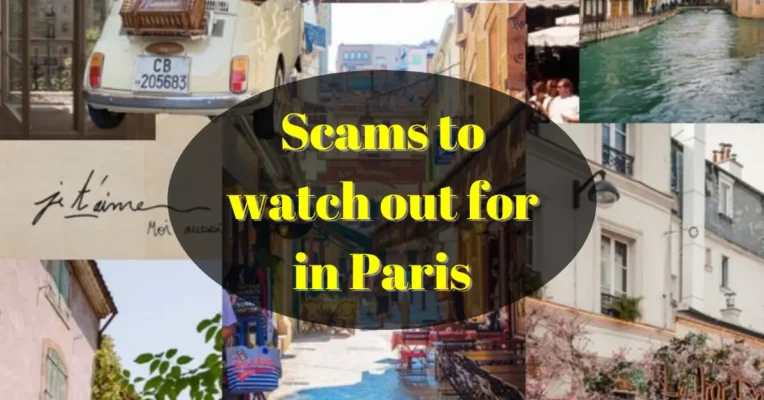 Paris scams