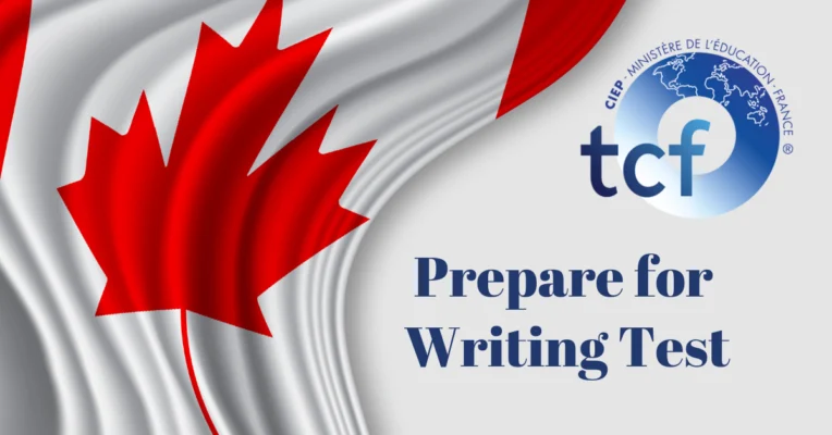 TCF Canada Writing Test