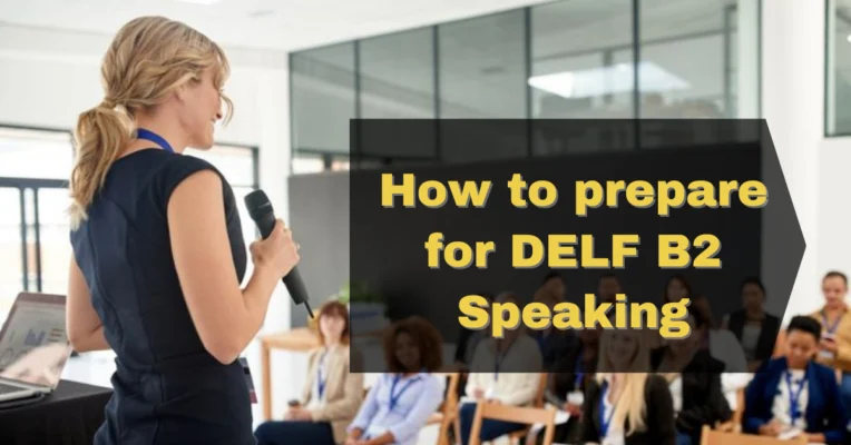 DELF b2-speaking test