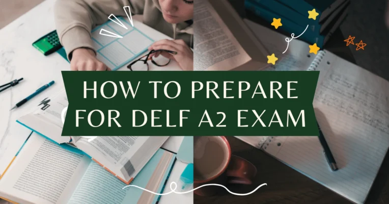 how to prepare for delf a2 exam banner