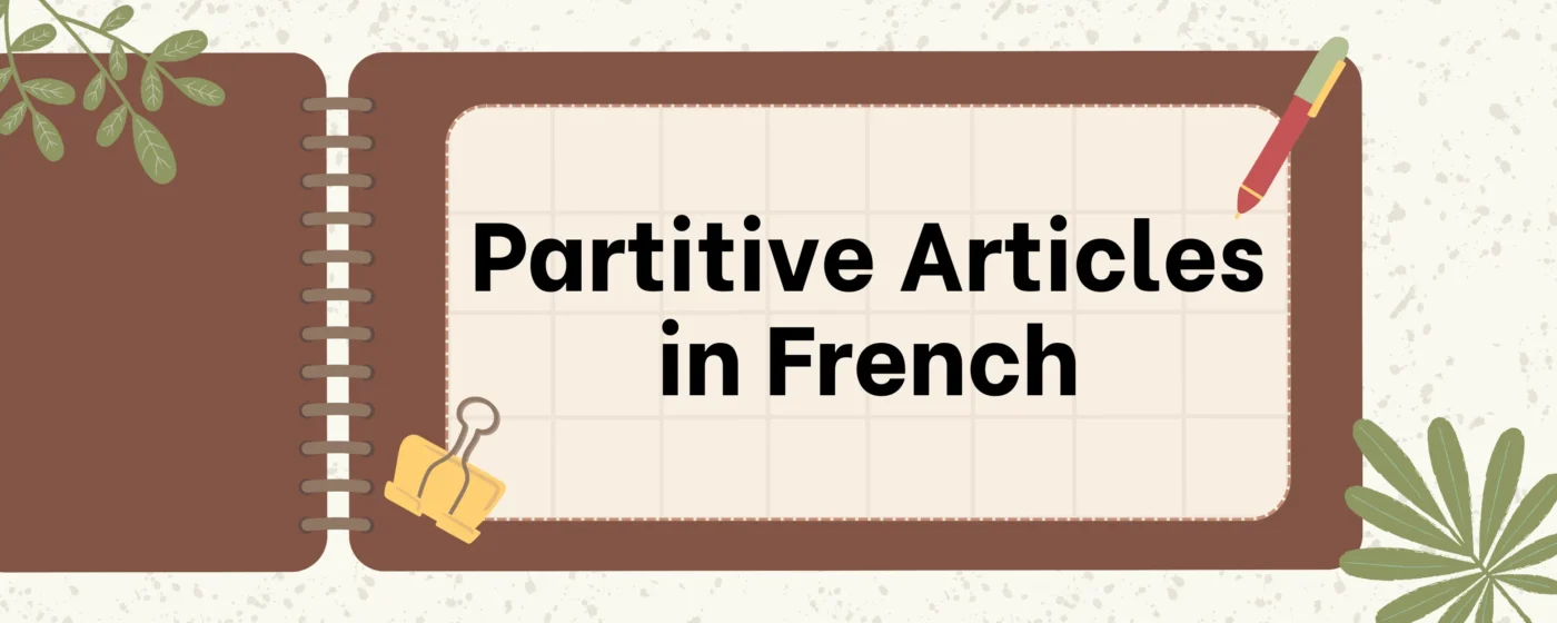 Partitive Articles in French