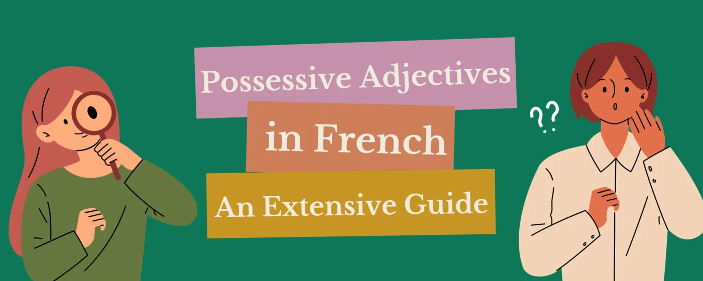 Possessive Adjectives in French: An Extensive Guide