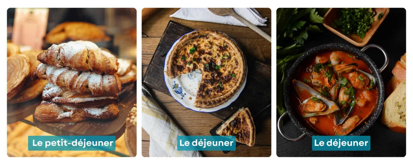 Types of Meals in France