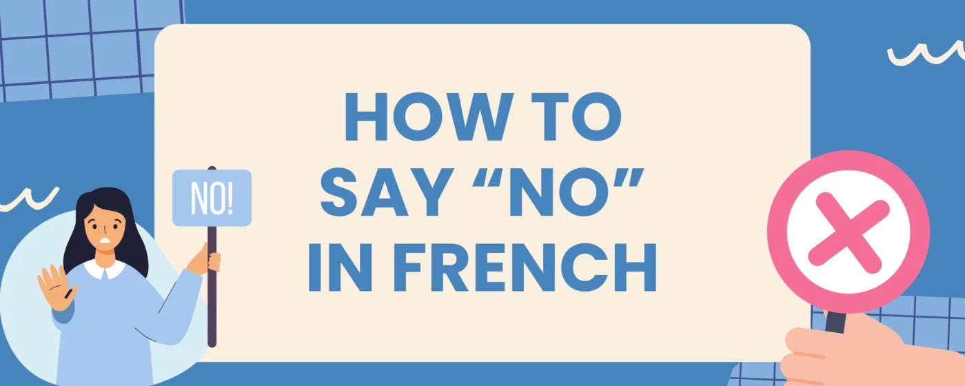 no in french