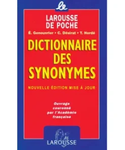 Larousse De Poche Dictionnaire Des Synonyms