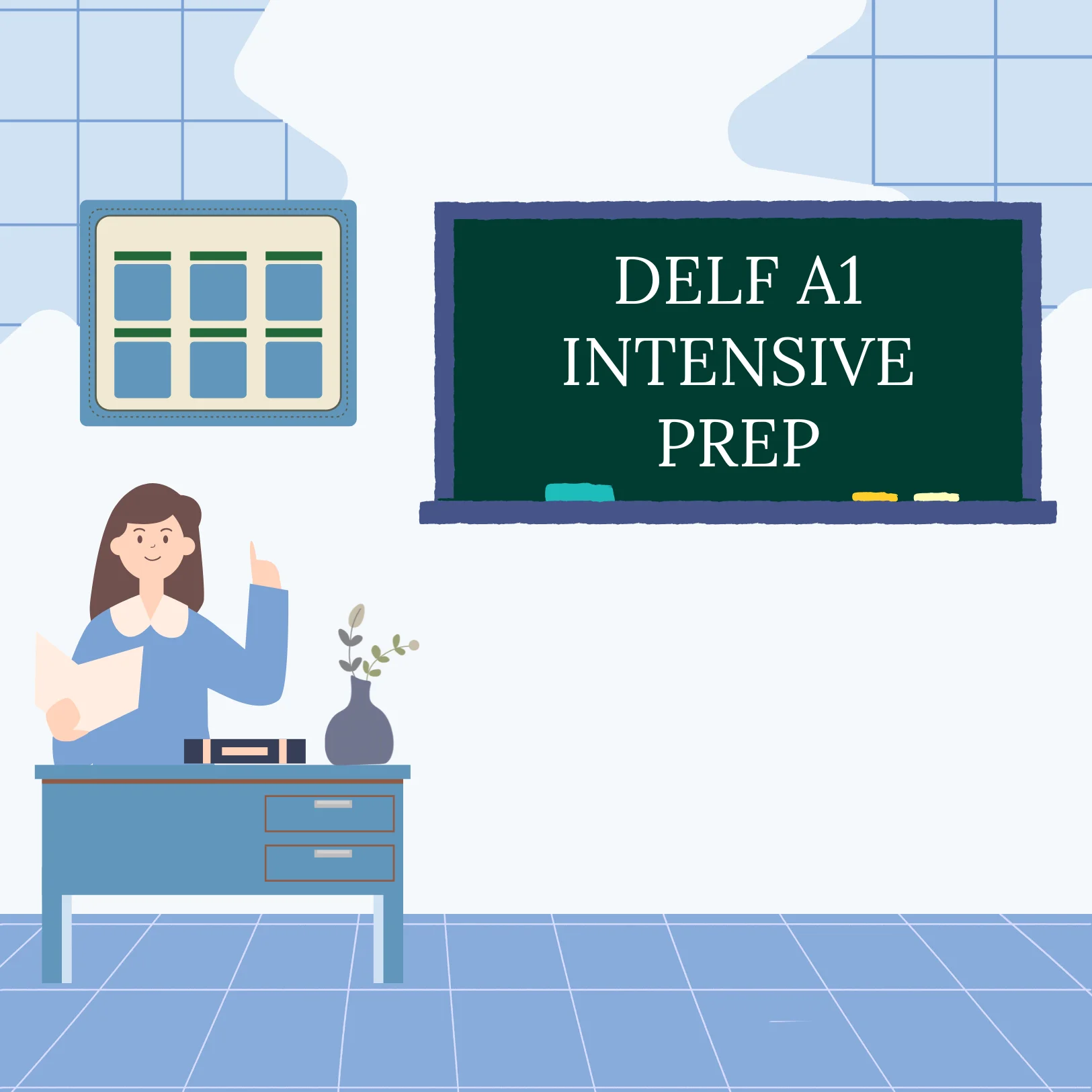 DELF A1 Intensive Prep – 20 Sessions