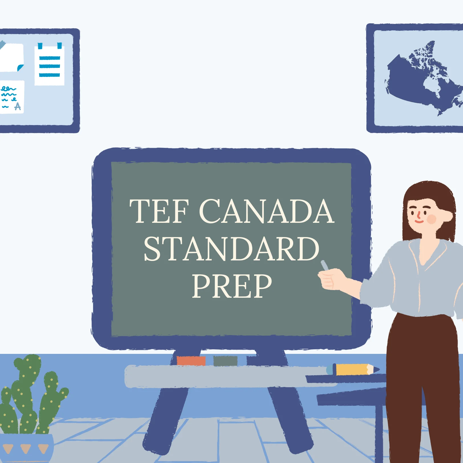 TEF Canada Standard Prep – 12 Sessions